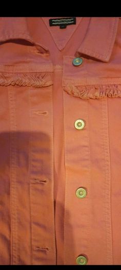 Tommy hilfiger pink denim jacket