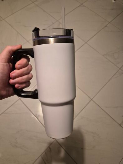 Brand new white flask