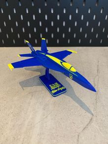 FA-18 Blue Angels Fight Jet 3D Printed (Free Postage)