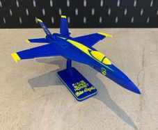 FA-18 Blue Angels Fight Jet 3D Printed (Free Postage)