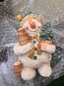 Charming Christmas Snowman Decoration