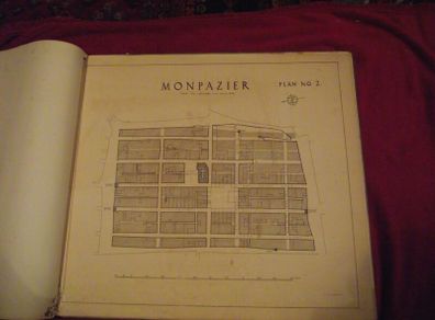 8 X 19th Century French walled city plans - 1816 to 1845