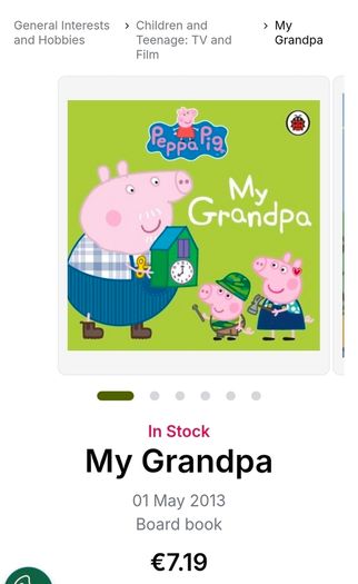 Peppa's Super Noisy Sound Book + My Grandpa Board Book