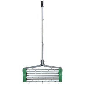 Heavy Duty Garden Rolling Lawn Aerator Steel Grass Roller