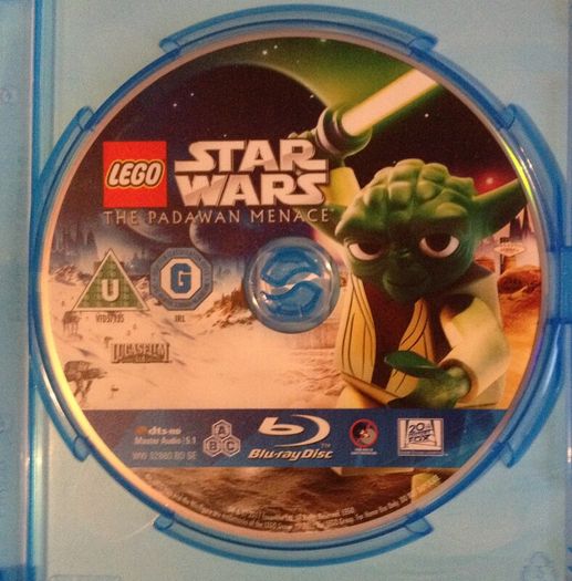 Lego Star Wars: The Padawan Menace [2011] [Blu-ray Animated Movie]