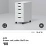 Delivery IKEA Alex Drawers Image 6