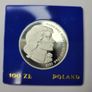 Poland 100 zlotych silver coin 1974,1976 Image 3