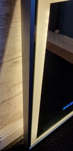 LED Bathroom Mirror 50x70cm Antifog Defogger