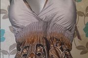 BNWT Made in France Beautiful No Name halter top  size UK 10 EUR38 Postage included