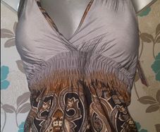 BNWT Made in France Beautiful No Name halter top  size UK 10 EUR38 Postage included