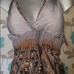 BNWT Made in France Beautiful No Name halter top  size UK 10 EUR38 Postage included