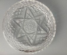 Crystal "rare "coaster /trinket dish PRICE DROP