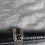 heavy vintage sterling silver ring Image 3