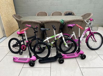 Kids bikes & scooters
