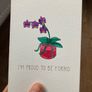 mothers day handmade watercolour card Image 2