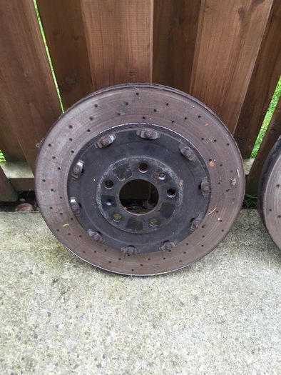 RS4 used brake discs with bells complete.