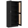 Book Cabinet Black oak Image 5