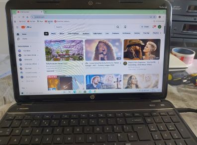 HP Pavilion G6, 15.6 inch Laptop, Intel Core i3-3110M CPU, 2.4GHz, 4GB Ram, 500GB HDD, Windows 10, Microsoft Edge, Chrome and VLC
