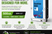 Seagate Barracuda 500gb 7200rpm Sata 3.5" Hdd Desktop Hard Drive 500gb 7200rpm Sata Iii