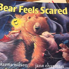 Book: Bear feels scared