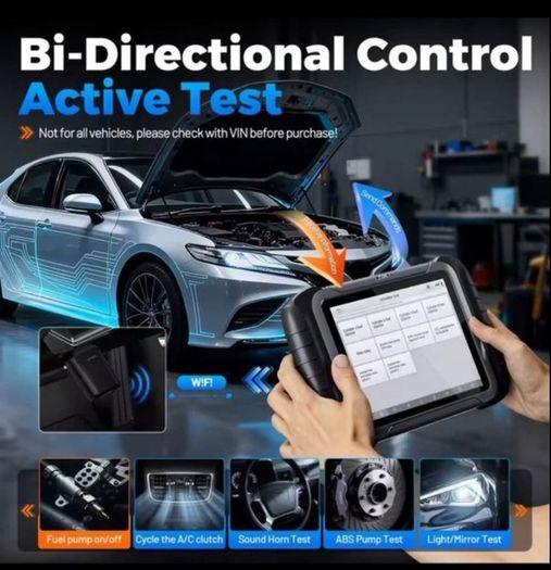 XTOOL D8W D8S Bluetooth Car Diagnostics , mileage correction Tool Automotive Scanner  ECU Coding Bi-directional 42+ Resets CANFD DOIP FCA Topology
