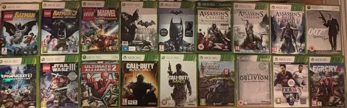 Xbox 360 Games Bundle, 19 Games
