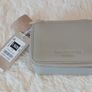 Paul Costelloe Studio Taupe Genuine Leather Mini Travel Jewellery Box - NWT Image 6