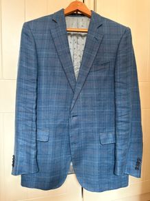 Magee 100% linen jacket 38R