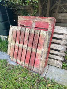 wooden pallets