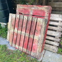 wooden pallets