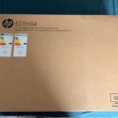 HP E27m G4 27' QHD LED IPS Conferencing Monitor - Sealed Box
