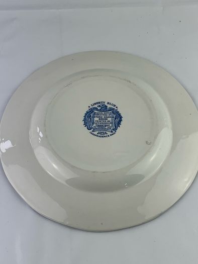 Vintage Liberty blue cabinet plate
