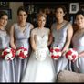 Bridesmaid Dresses & Fur Image 2