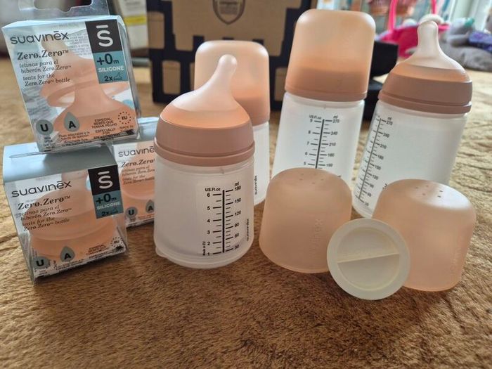 Suavinex Anti-Colic Zero Zero Bottles