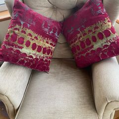 cushions x 2