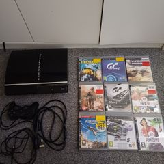 Sony PlayStation 3  + 9 Games + Controller