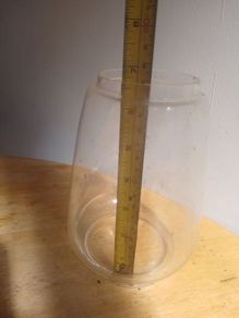Vintage  Oil Lamp Globe Replacement