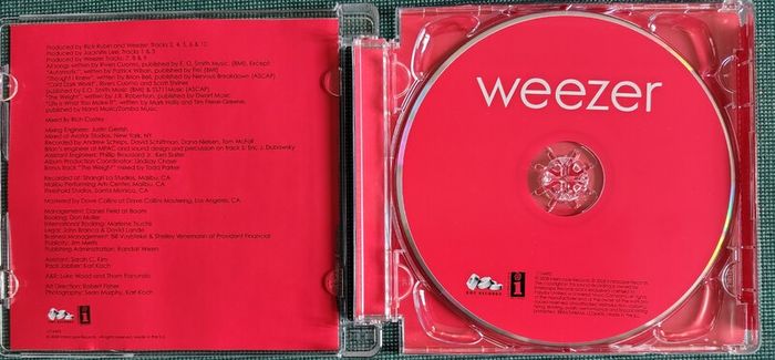 Weezer - Weezer (Red Album) CD (2008) Super Jewel Case Edition Indie Rock EX+