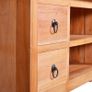 TV Cabinet Solid Mahogany Wood Image 6