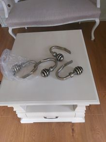 Brass tie backs