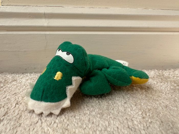 1998 Vintage McDonalds Happy Meal Soft Toys Hatching Eggs Crocodile Used Please see photos