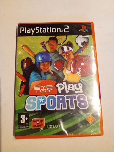 PS2 Play Sports Eye Toy New Sealed