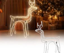 Affordable Reindeer with LED Bulbs for Christmas Decoration