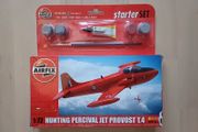 Airfix Model Starter Set Hunting Percival Jet Provost T.4 1-72 NEW