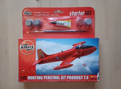 Airfix Model Starter Set Hunting Percival Jet Provost T.4 1-72 NEW