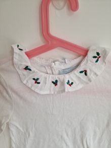 Girls 5-6yrs Leigh Tucker 'holly' Blouse