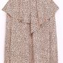 ZARA double frill printed top, blouse, polka dot Image 4