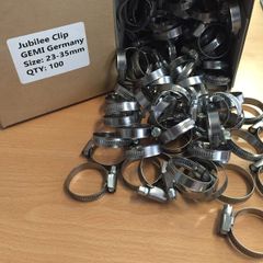 jubilee clips 23-35 Gemi x100