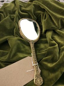 Art Nouveau hand Mirror