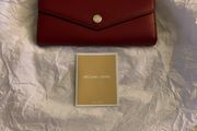 Michael Kors Greenwich Carryall Cherry/Ballet Wallet